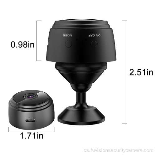 Chytrý fotoaparát Mini videokamery Koupelna pro špionážní fotoaparát